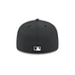 Pittsburgh Pirates 2026 Clubhouse Black & White 59FIFTY Fitted Hat