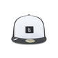 St. Louis Cardinals 2026 Clubhouse Black & White 59FIFTY Fitted Hat