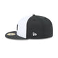 New York Mets 2026 Clubhouse Black & White 59FIFTY Fitted Hat