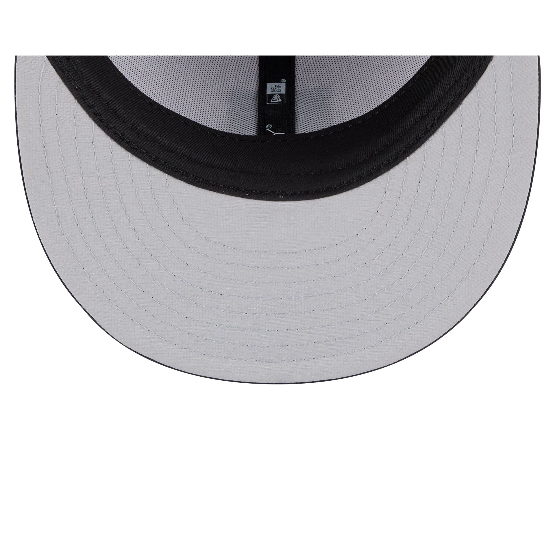 Texas Rangers 2026 Clubhouse Black & White 59FIFTY Fitted Hat