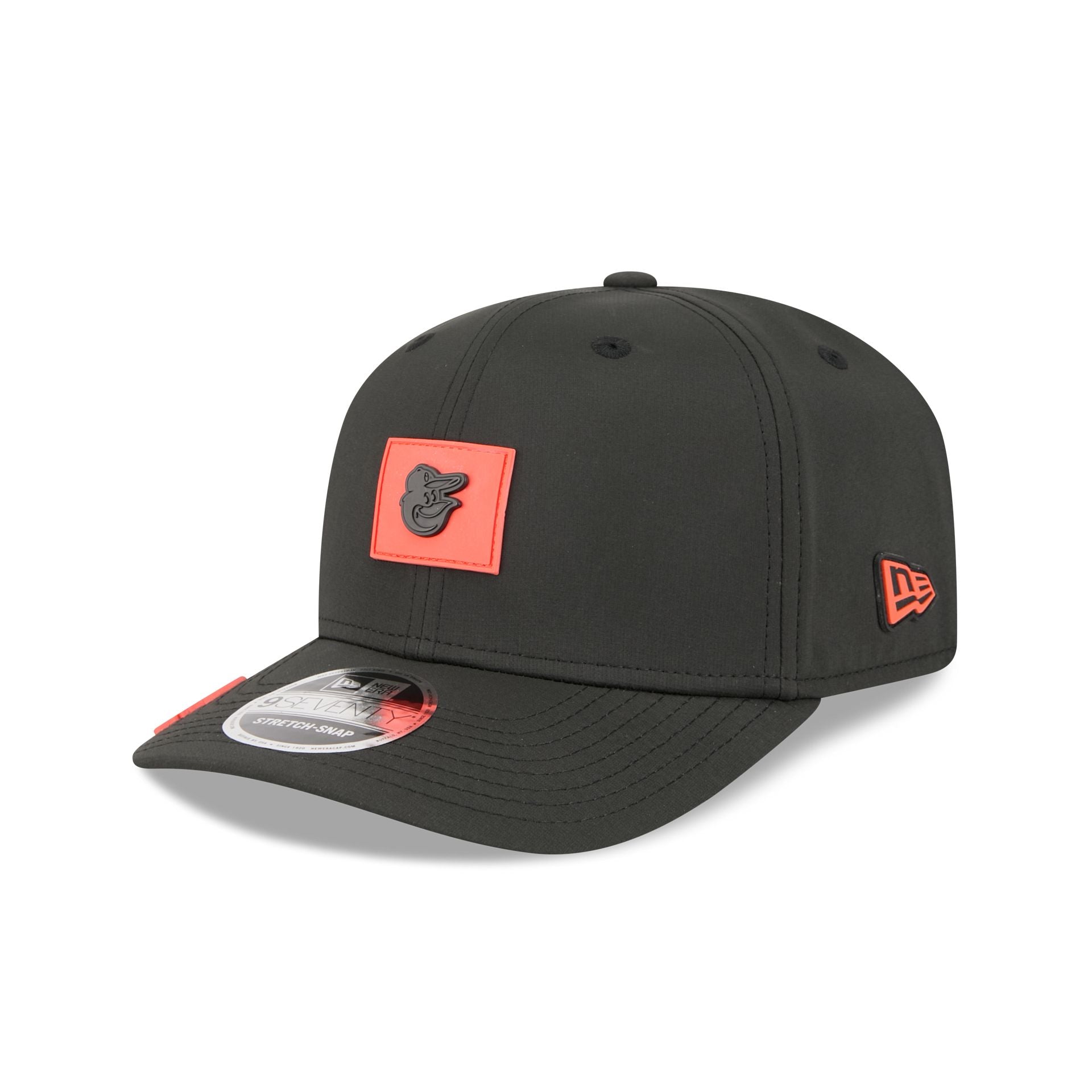 Baltimore Orioles 2026 Clubhouse 9SEVENTY Stretch-Snap Hat – New