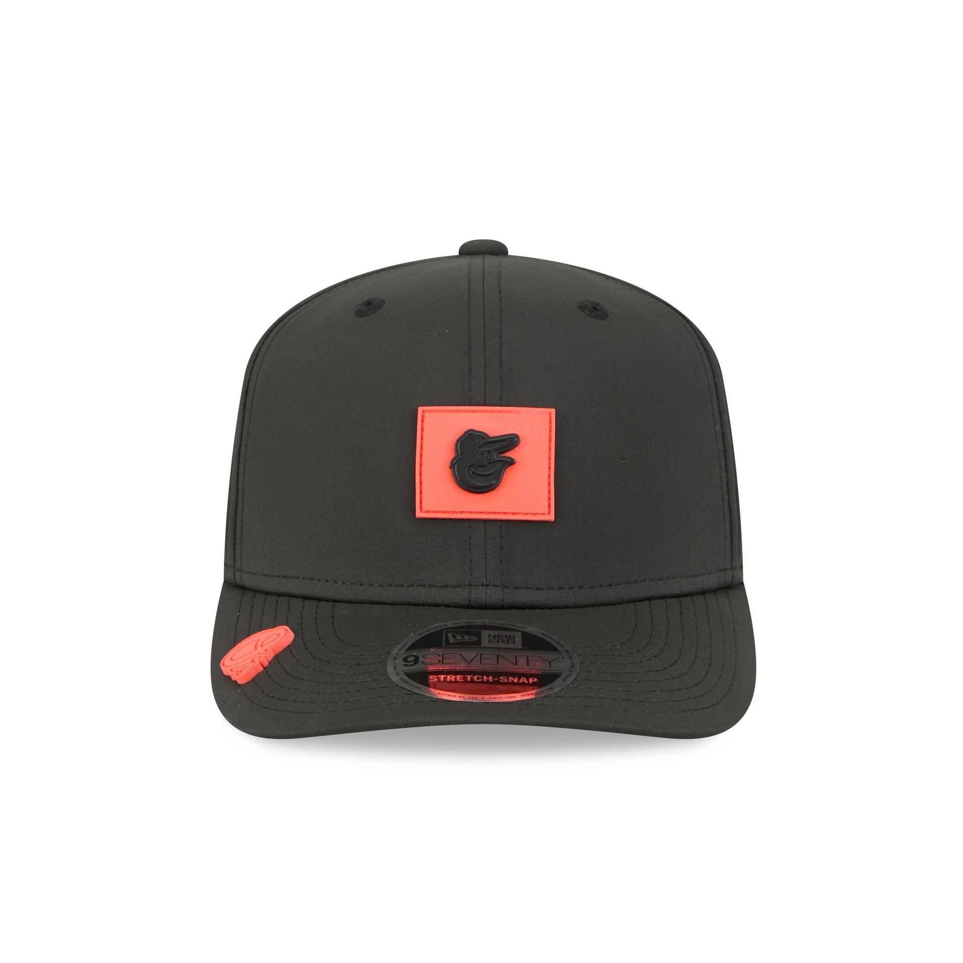 Baltimore Orioles 2026 Clubhouse 9SEVENTY Stretch-Snap Hat – New