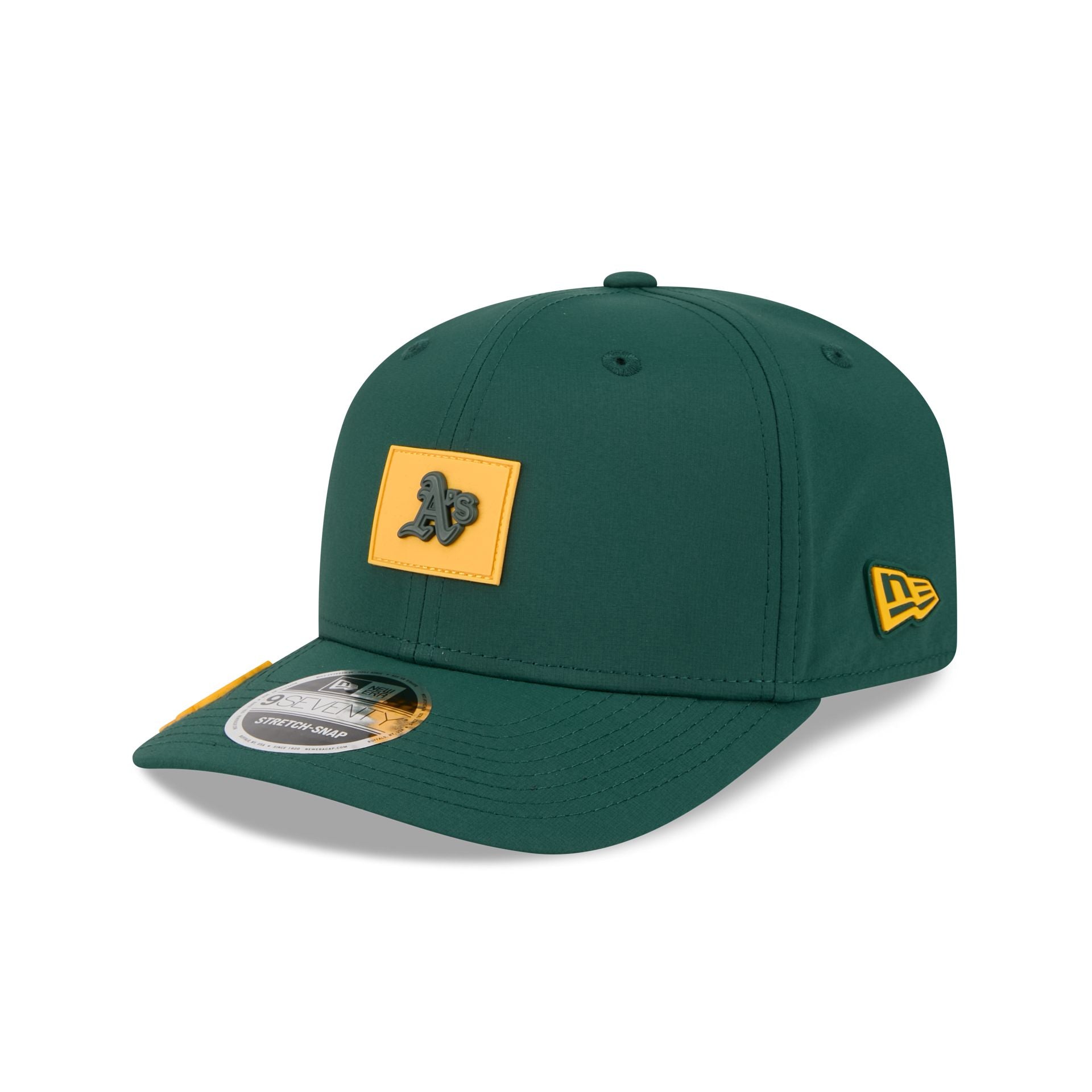 Athletics 2026 Clubhouse 9SEVENTY Stretch-Snap Hat
