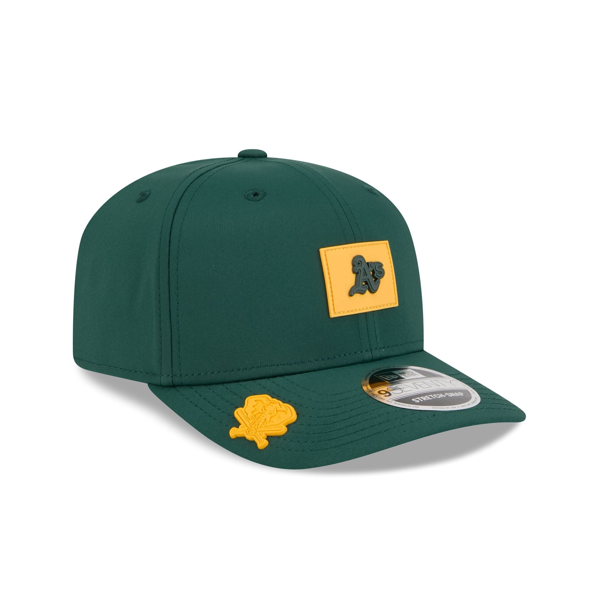 Athletics 2026 Clubhouse 9SEVENTY Stretch-Snap Hat – New Era Cap