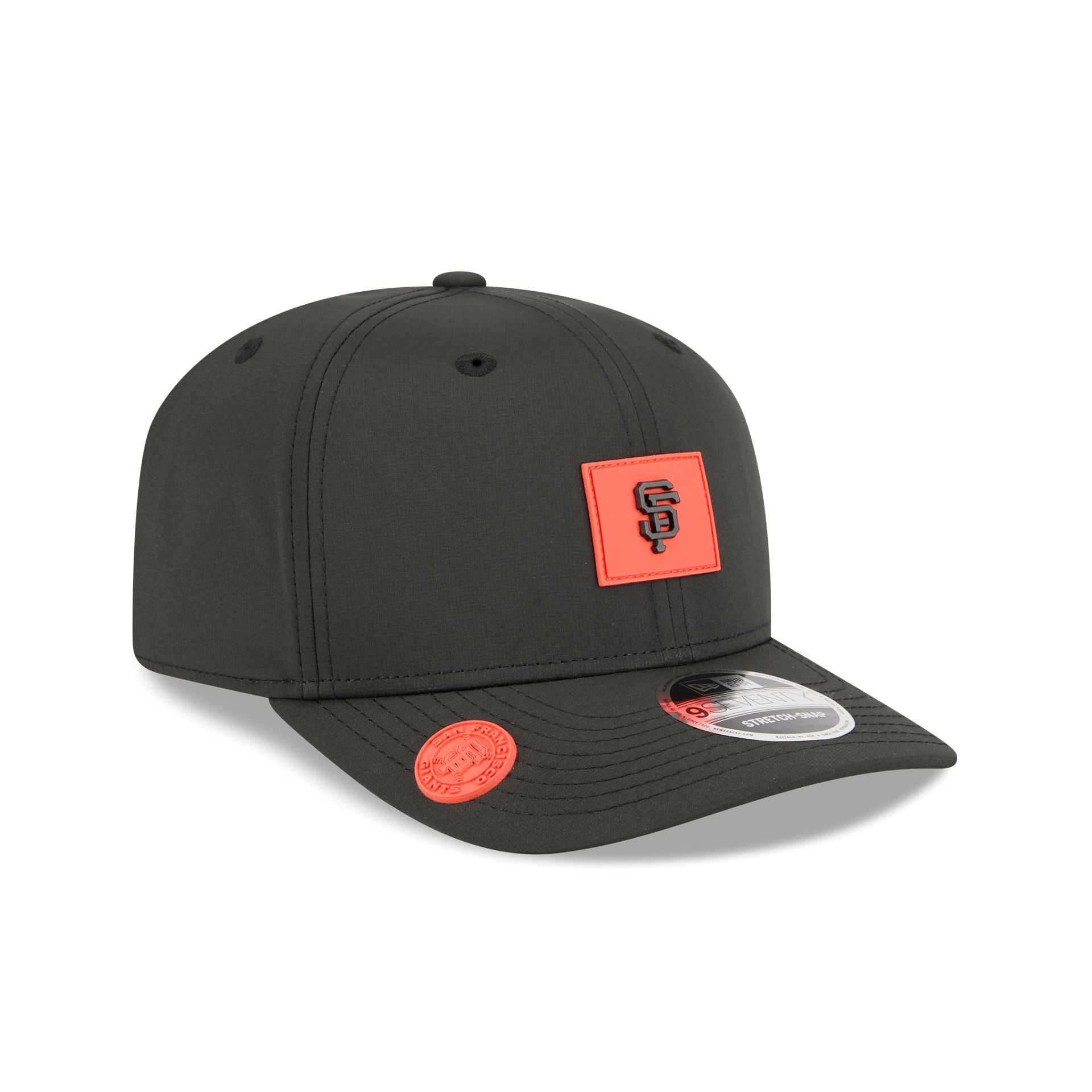 San Francisco Giants 2026 Clubhouse 9SEVENTY Stretch-Snap Hat