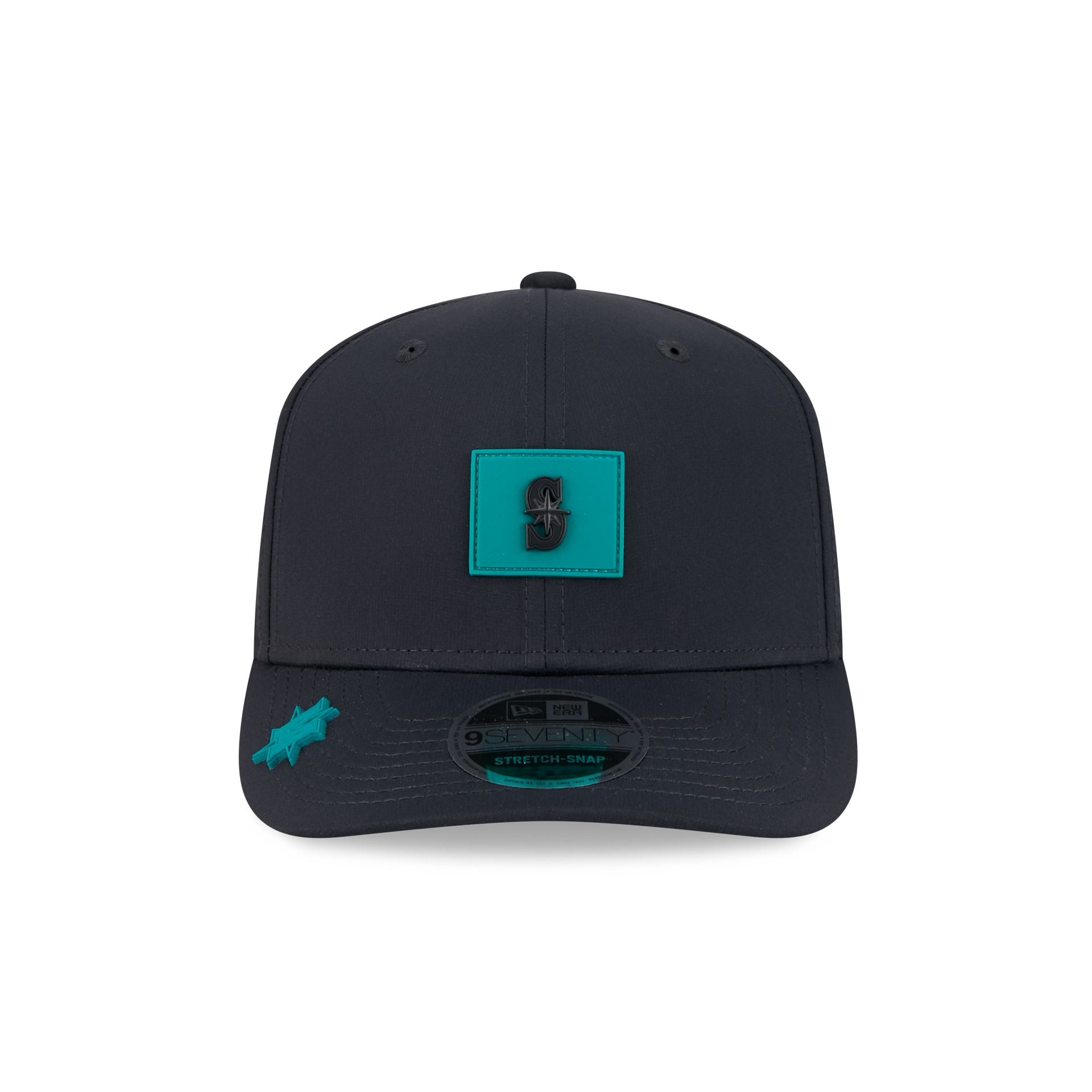 Seattle Mariners 2026 Clubhouse 9SEVENTY Stretch-Snap Hat