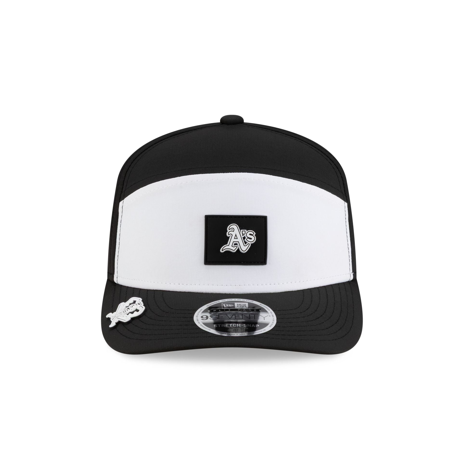 Athletics 2026 Clubhouse Black & White Split Panel 9SEVENTY