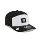 Baltimore Orioles 2026 Clubhouse Black & White Split Panel 9SEVENTY Stretch-Snap Hat