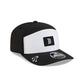 Boston Red Sox 2026 Clubhouse Black & White Split Panel 9SEVENTY Stretch-Snap Hat