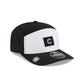 Chicago Cubs 2026 Clubhouse Black & White Split Panel 9SEVENTY Stretch-Snap Hat