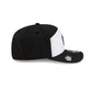 Chicago Cubs 2026 Clubhouse Black & White Split Panel 9SEVENTY Stretch-Snap Hat