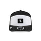 Chicago White Sox 2026 Clubhouse Black & White Split Panel 9SEVENTY Stretch-Snap Hat
