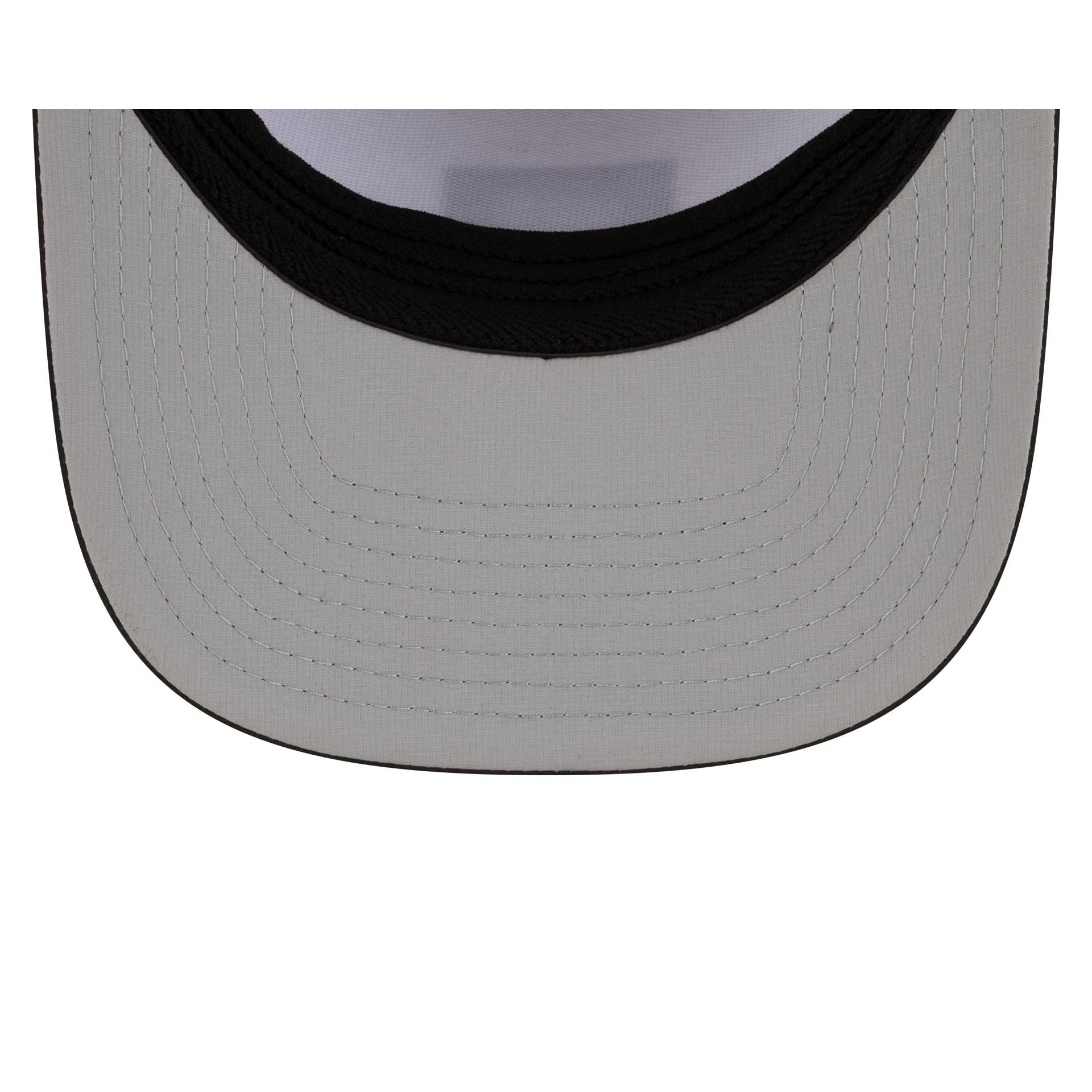 Chicago White Sox 2026 Clubhouse Black & White Split Panel 9SEVENTY Stretch-Snap Hat