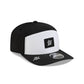 Miami Marlins 2026 Clubhouse Black & White Split Panel 9SEVENTY Stretch-Snap Hat