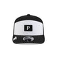 Pittsburgh Pirates 2026 Clubhouse Black & White Split Panel 9SEVENTY Stretch-Snap Hat