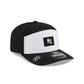 Kansas City Royals 2026 Clubhouse Black & White Split Panel 9SEVENTY Stretch-Snap Hat