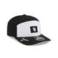 San Diego Padres 2026 Clubhouse Black & White Split Panel 9SEVENTY Stretch-Snap Hat