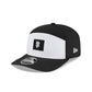 San Francisco Giants 2026 Clubhouse Black & White Split Panel 9SEVENTY Stretch-Snap Hat