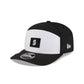 Seattle Mariners 2026 Clubhouse Black & White Split Panel 9SEVENTY Stretch-Snap Hat