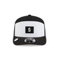 Seattle Mariners 2026 Clubhouse Black & White Split Panel 9SEVENTY Stretch-Snap Hat