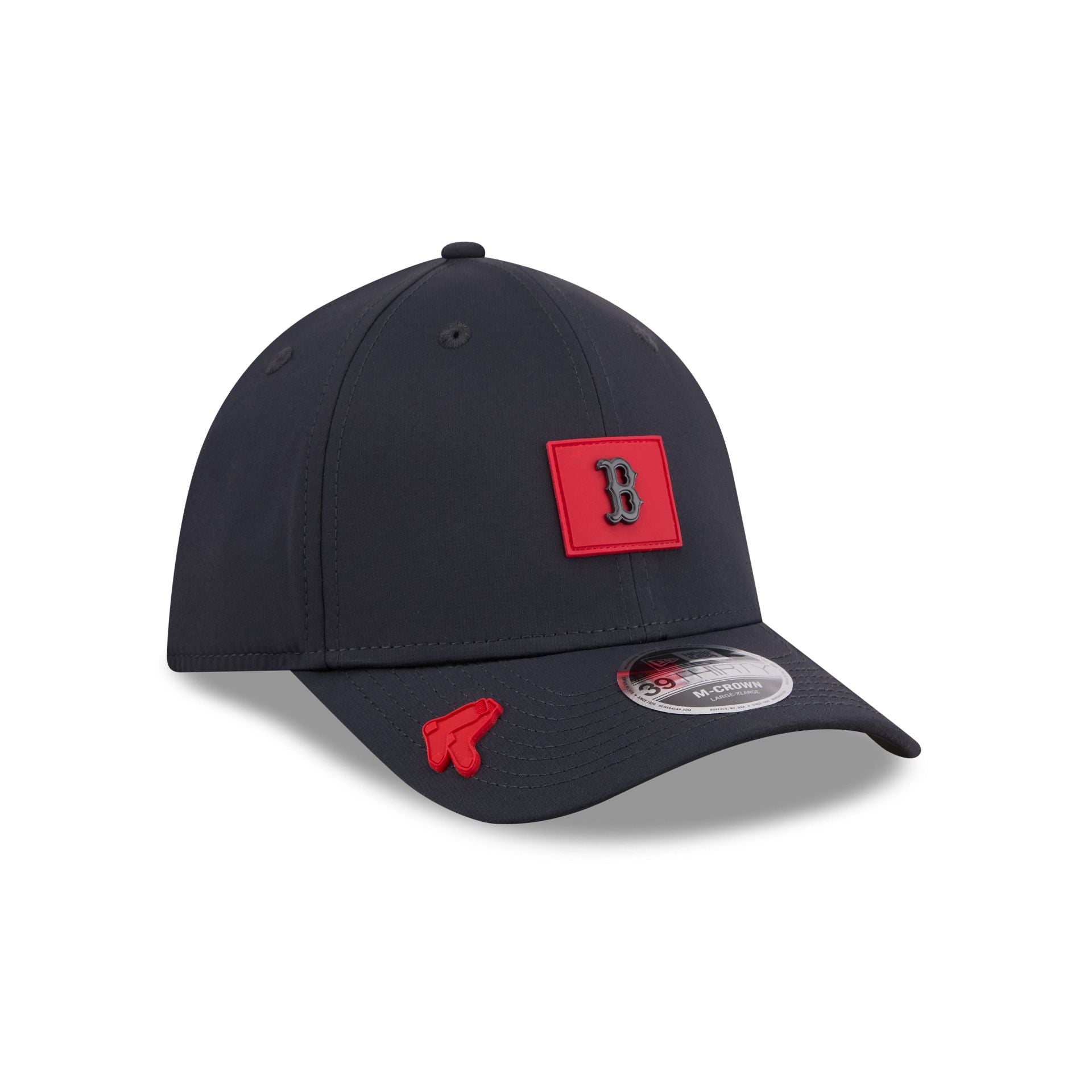 Boston Red Sox 2026 Clubhouse 39THIRTY M-Crown Stretch Fit Hat