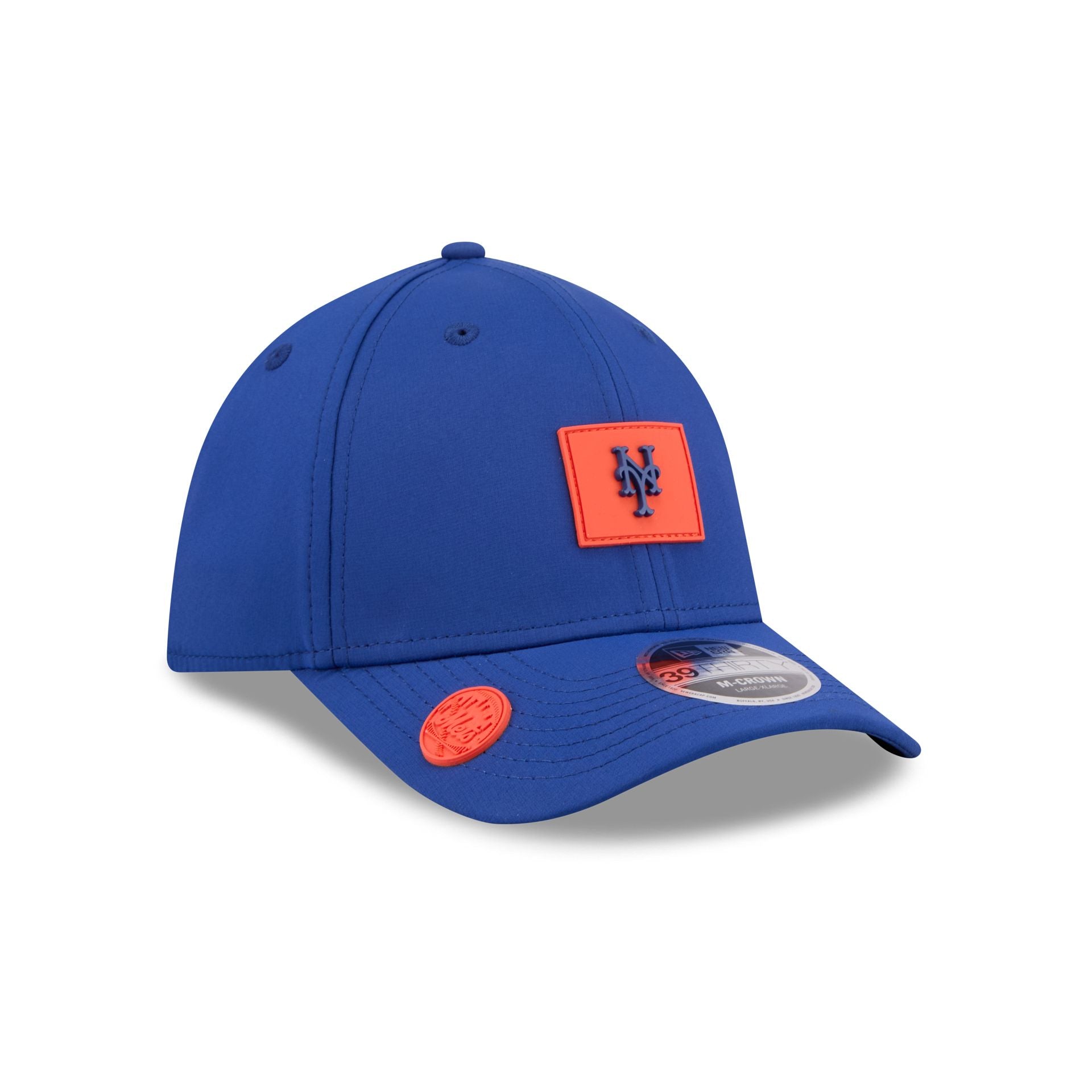 New York Mets 2026 Clubhouse 39THIRTY M-Crown Stretch Fit Hat