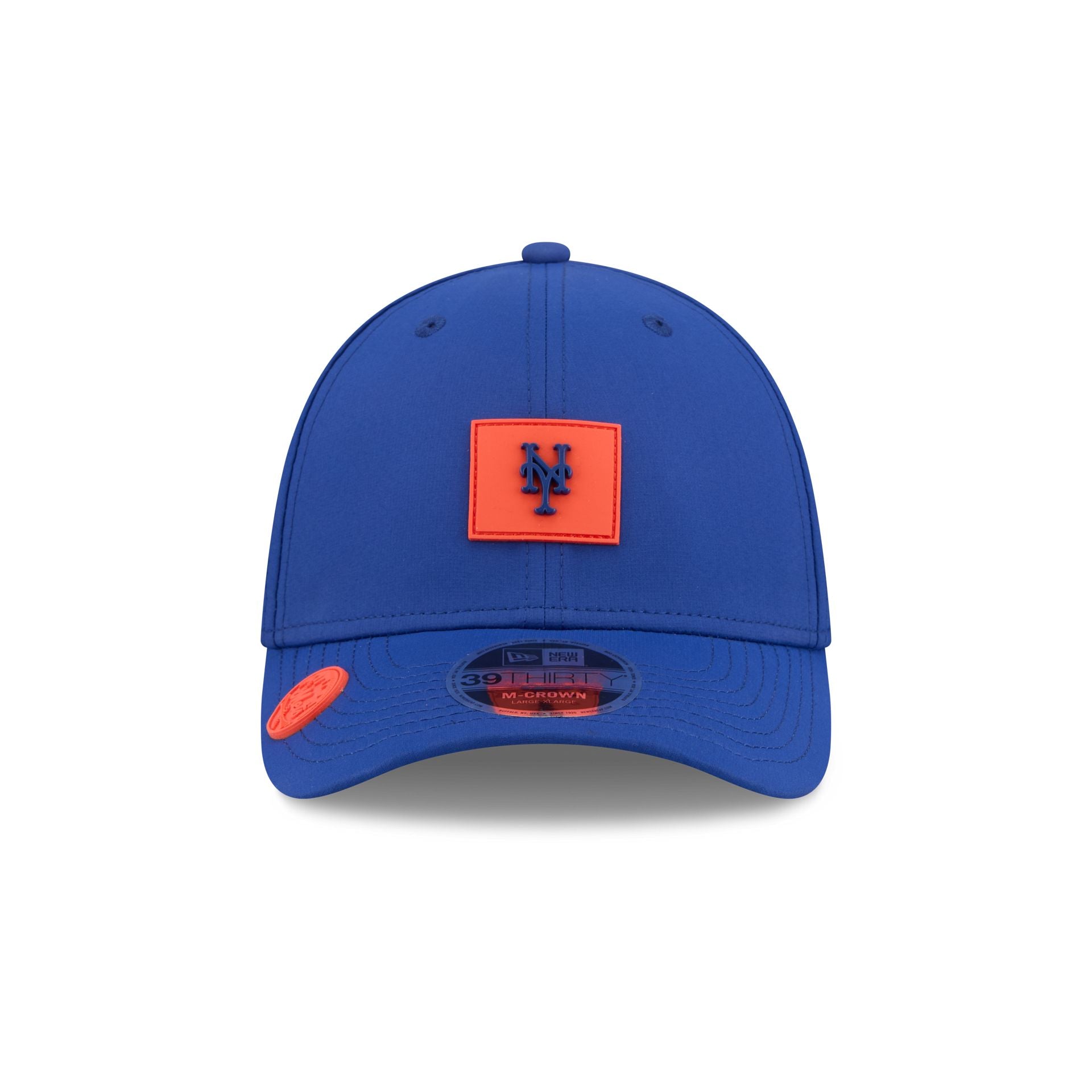 New York Mets 2026 Clubhouse 39THIRTY M-Crown Stretch Fit Hat