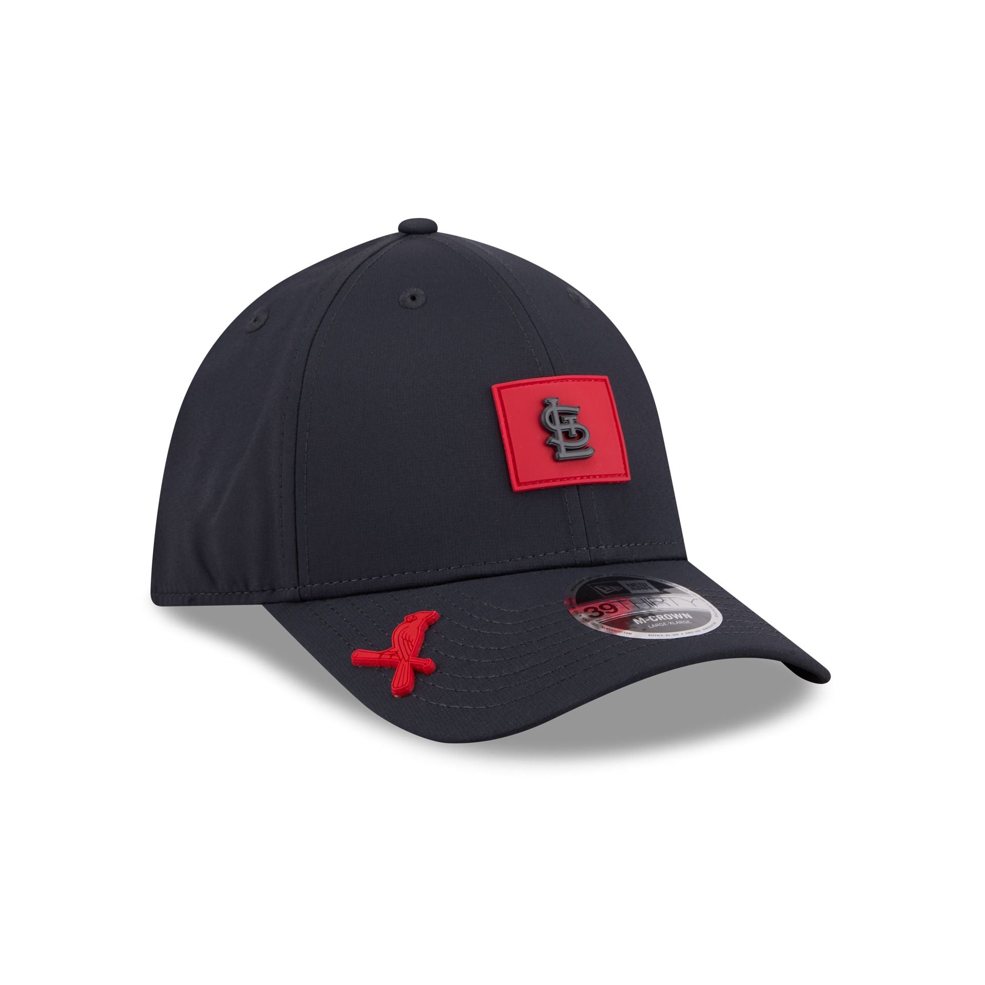 St. Louis Cardinals 2026 Clubhouse 39THIRTY M-Crown Stretch Fit Hat