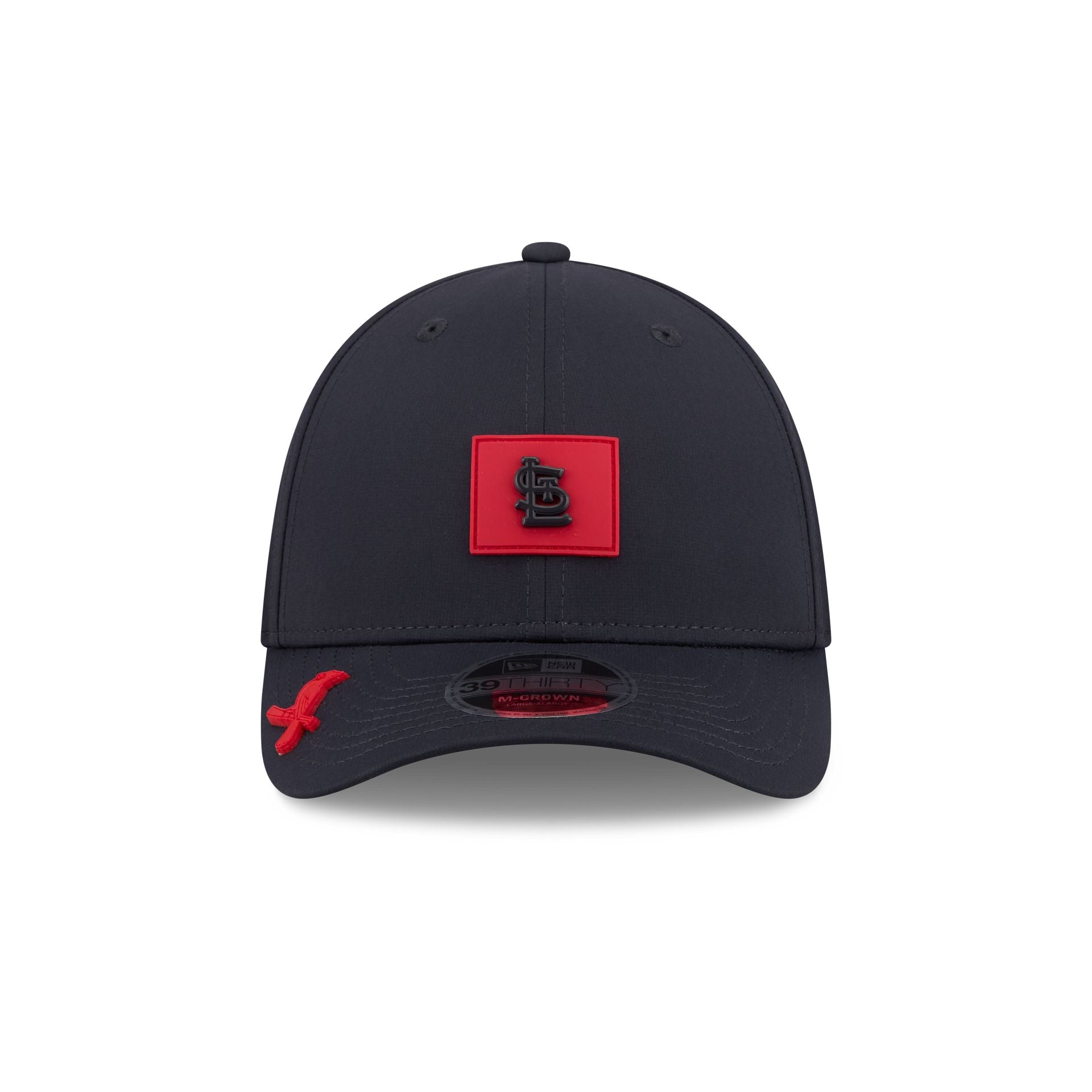 St. Louis Cardinals 2026 Clubhouse 39THIRTY M-Crown Stretch Fit Hat