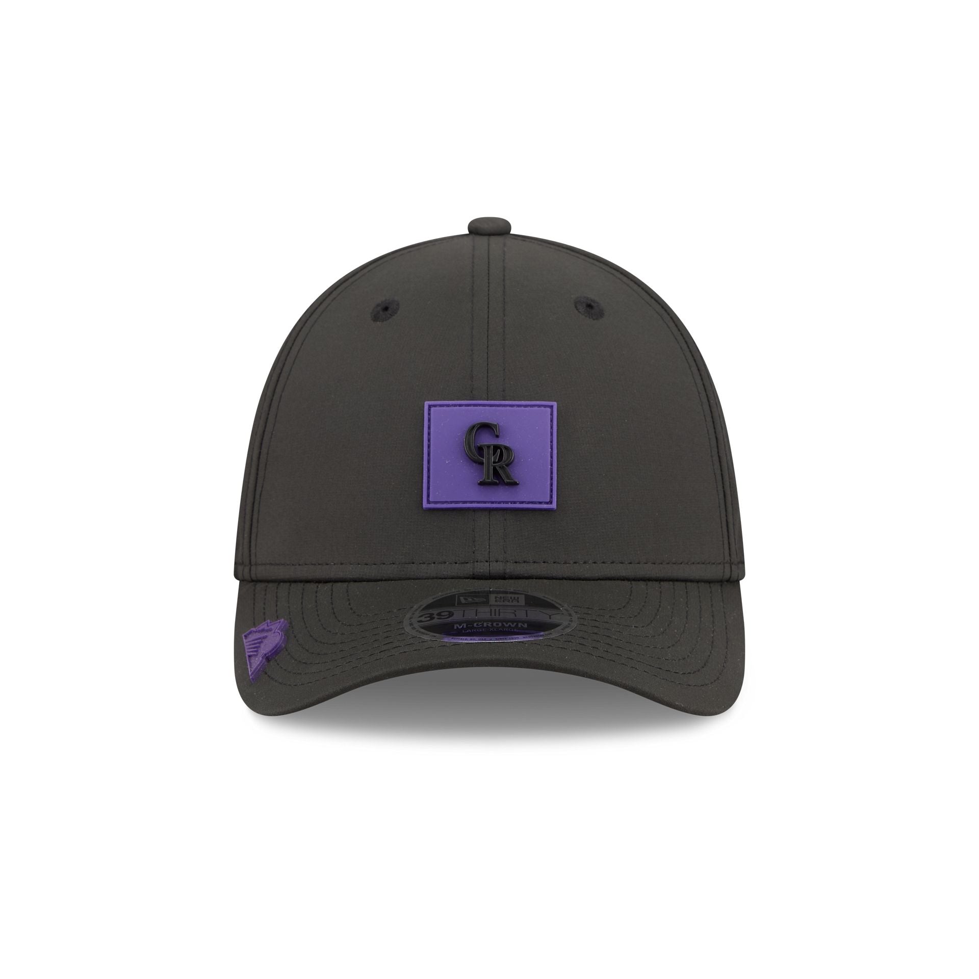 Colorado Rockies 2026 Clubhouse 39THIRTY M-Crown Stretch Fit Hat