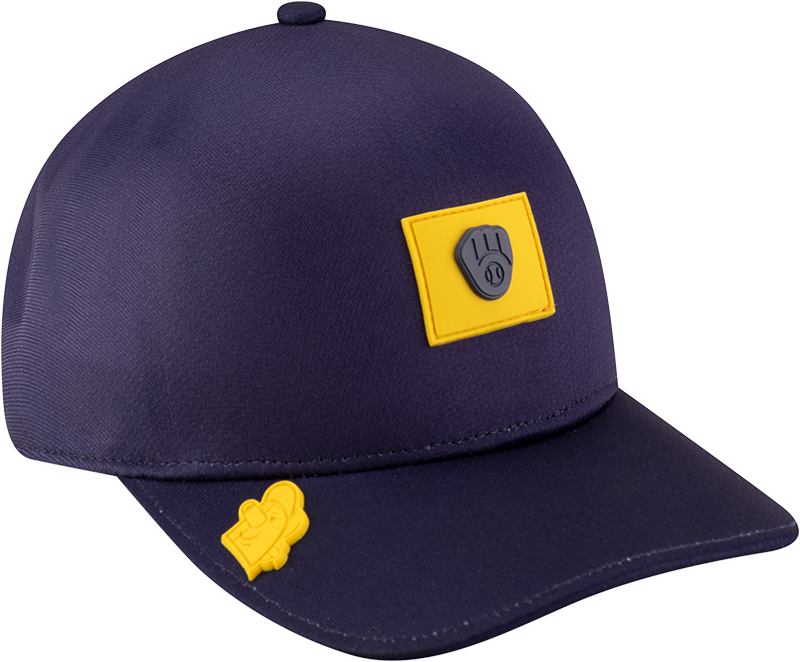 Milwaukee Brewers 2026 Clubhouse Shadow Tech 39THIRTY INFINITY Stretch Fit Hat