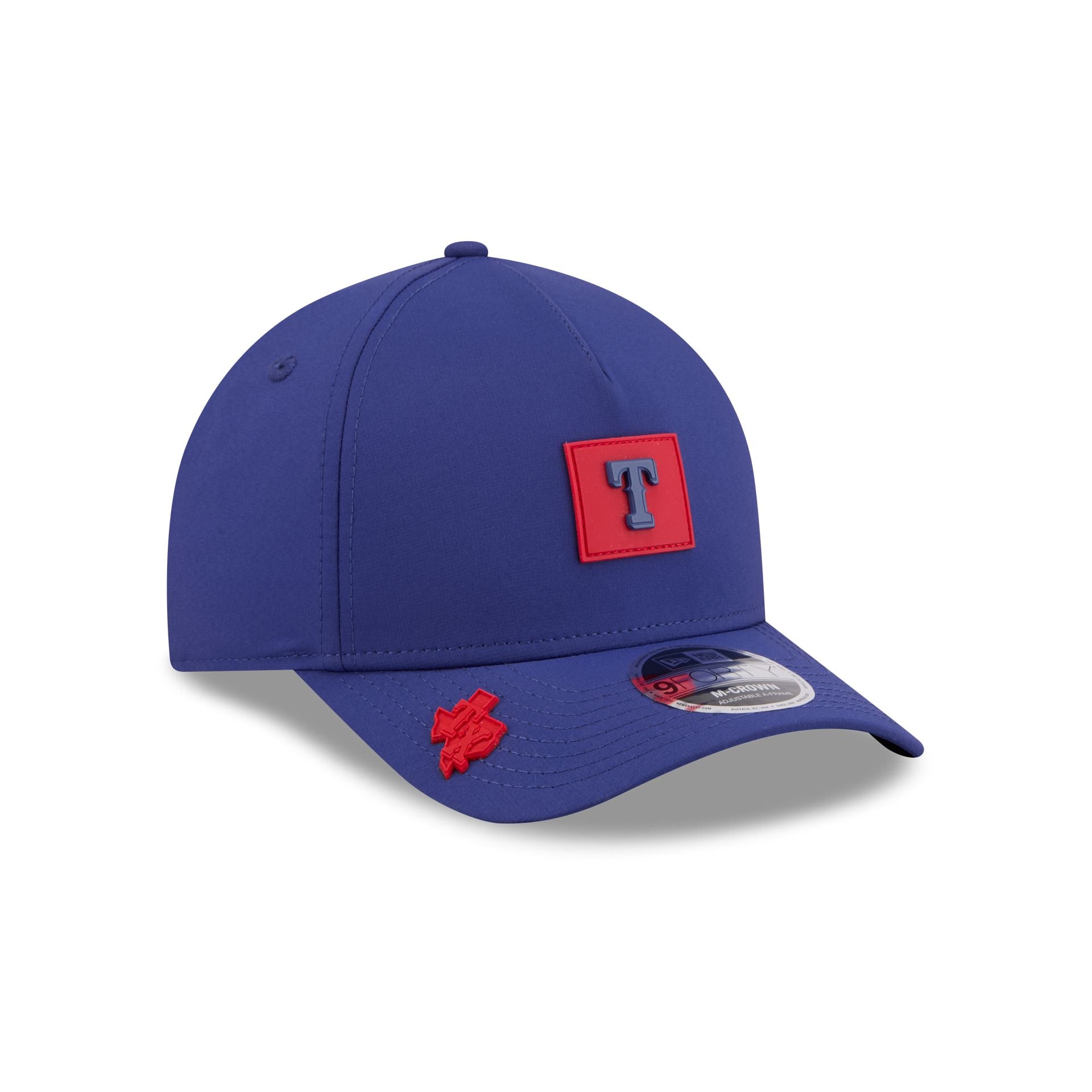 Texas Rangers 2026 Clubhouse 9FORTY M-Crown A-Frame Snapback Hat