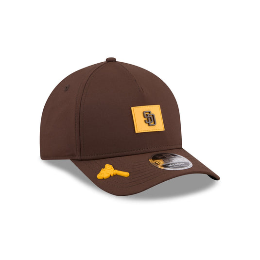 San Diego Padres 2026 Clubhouse 9FORTY M-Crown A-Frame Snapback Hat - New Era Cap