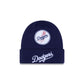Los Angeles Dodgers 2026 Clubhouse Cuff Knit Beanie Hat