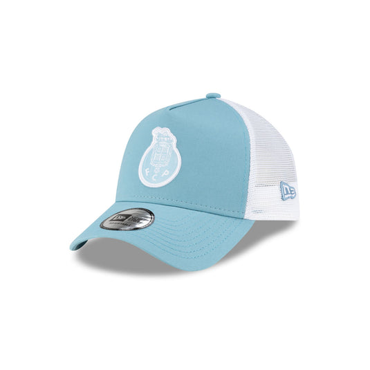 FC Porto Core Pastel Blue 9FORTY A-Frame Trucker Hat - New Era Cap