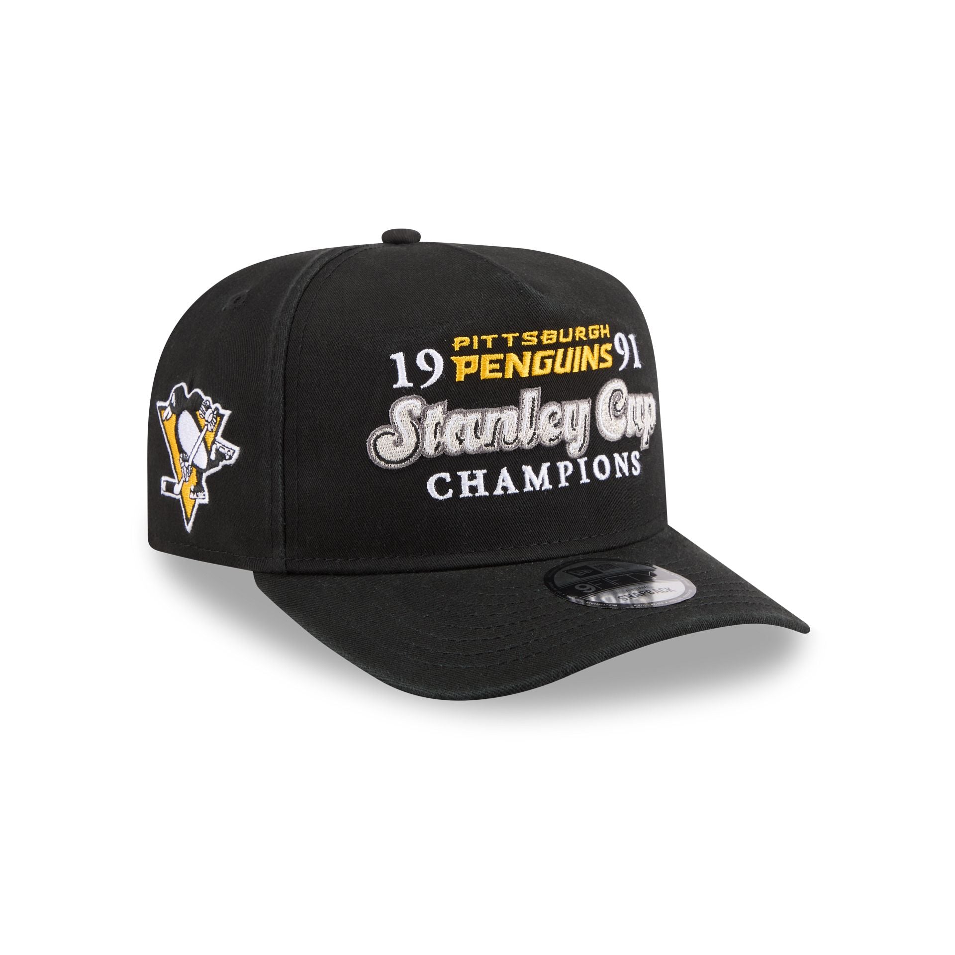 Pittsburgh Penguins Historic Win 9FIFTY A-Frame Snapback Hat