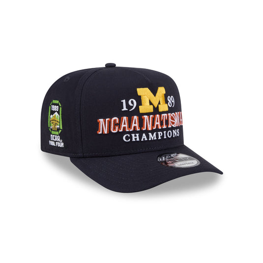 Michigan Wolverines Historic Win 9FIFTY A-Frame Snapback Hat - New Era Cap