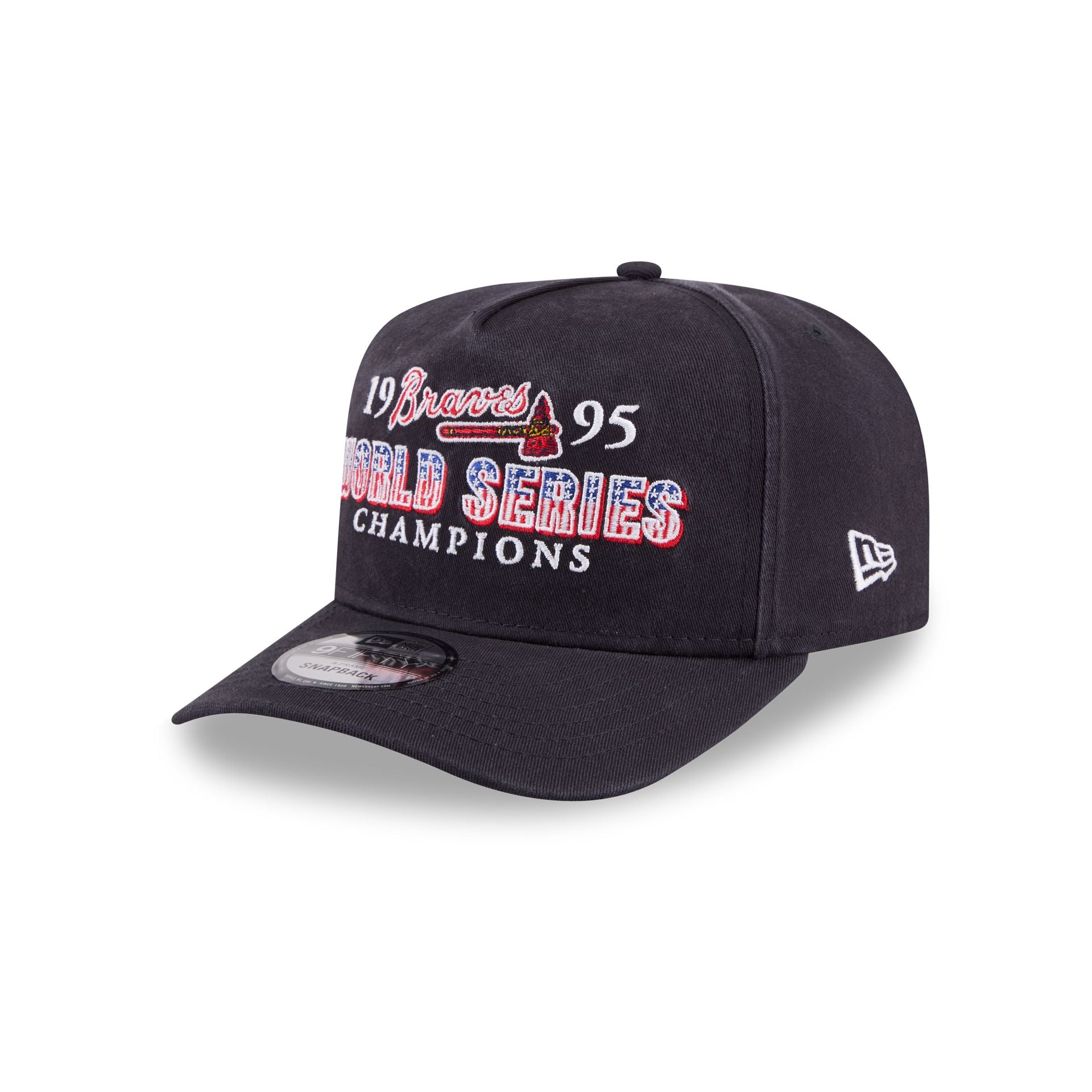 Atlanta Braves Historic Win 9FIFTY A-Frame Snapback Hat