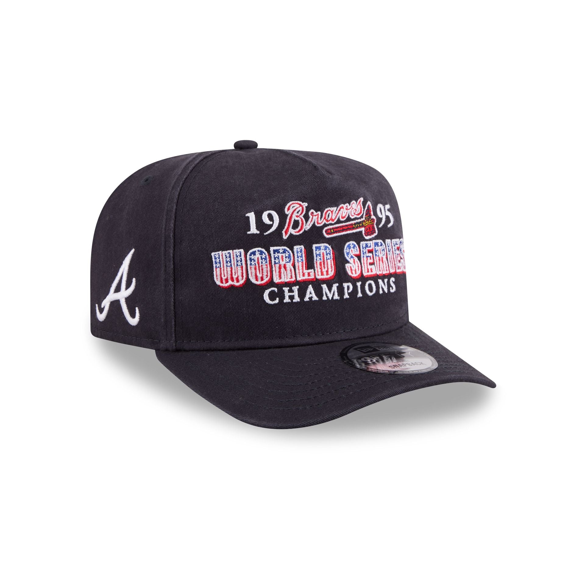 Atlanta Braves Historic Win 9FIFTY A-Frame Snapback Hat