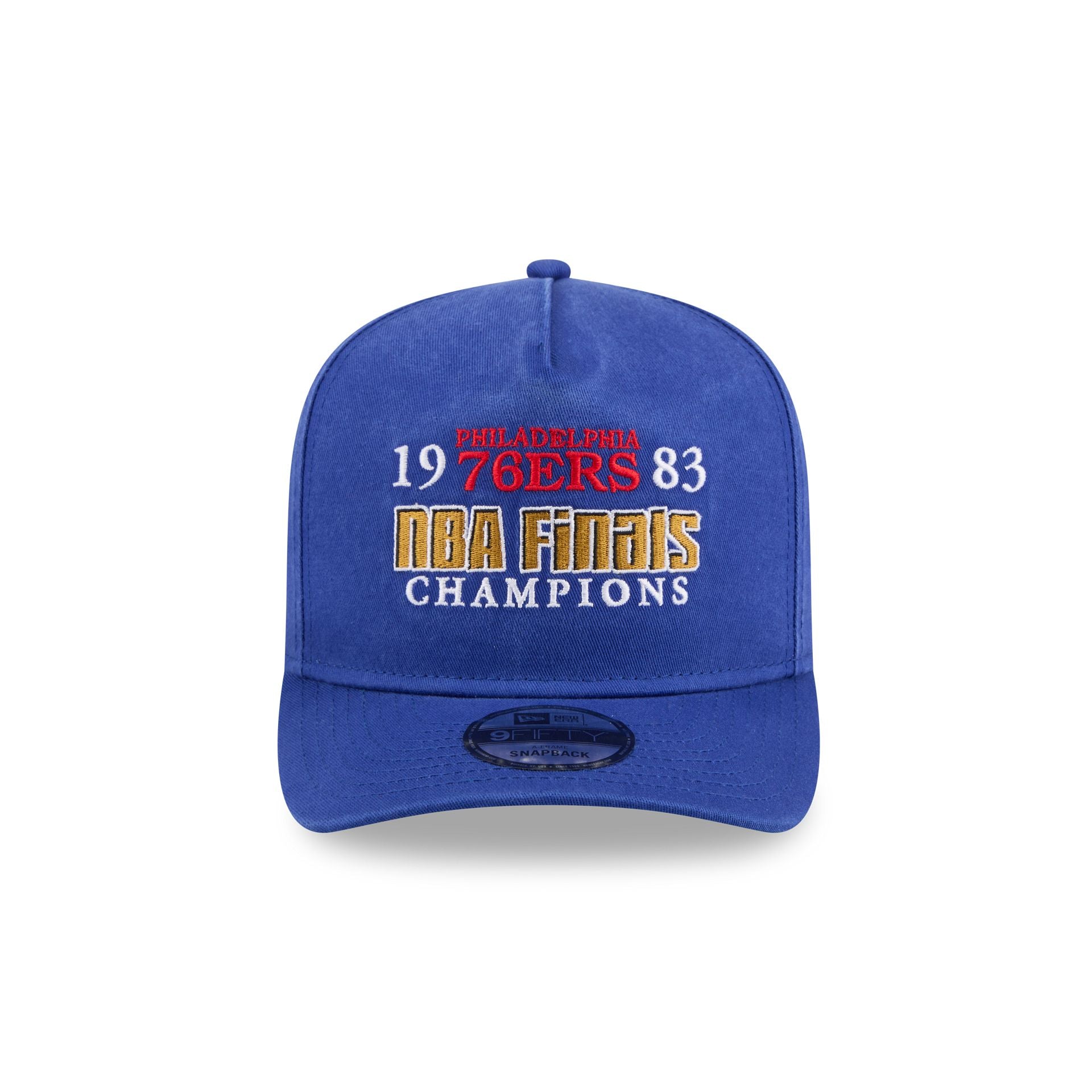 Philadelphia 76ers Historic Win 9FIFTY A-Frame Snapback Hat