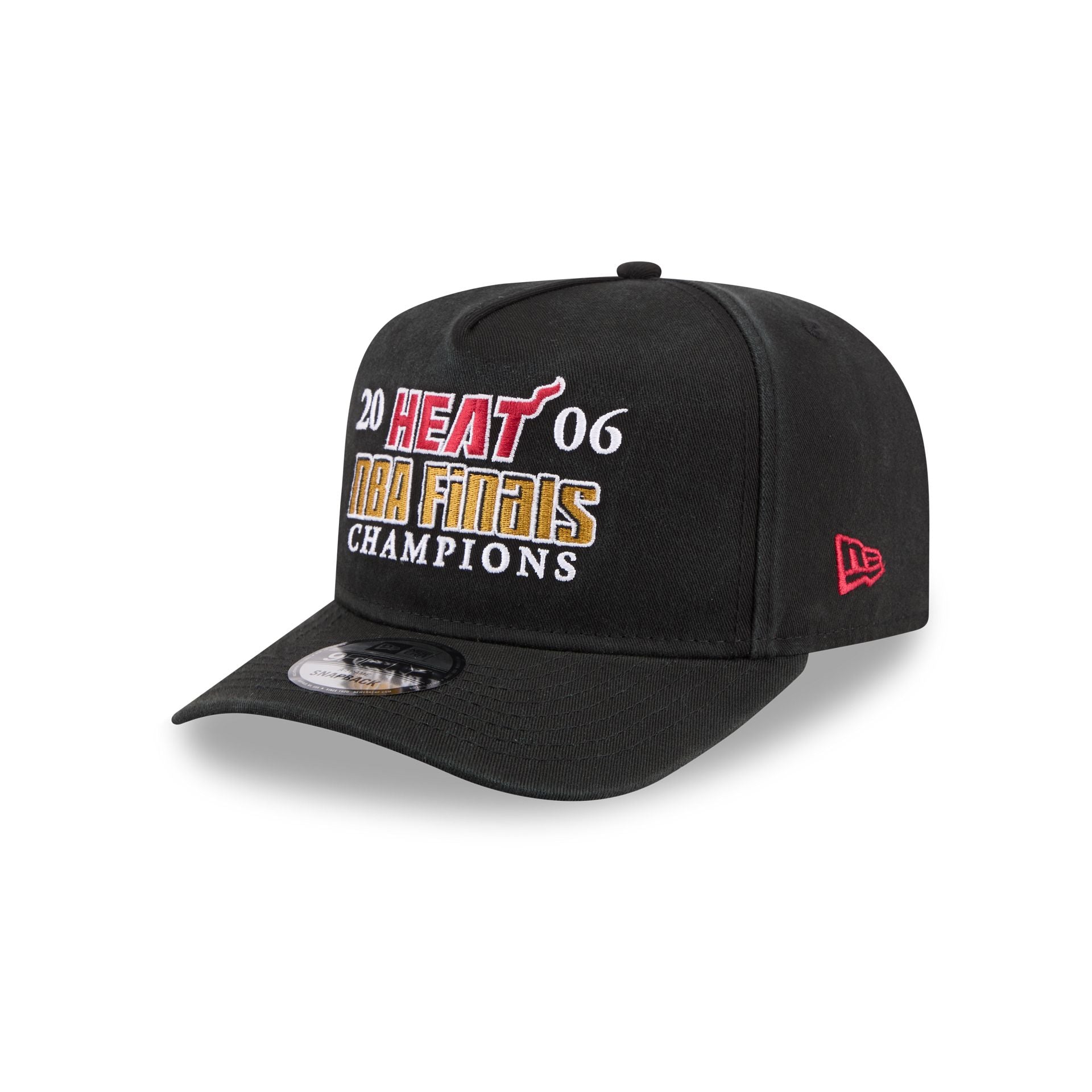 Miami Heat Historic Win 9FIFTY A-Frame Snapback Hat