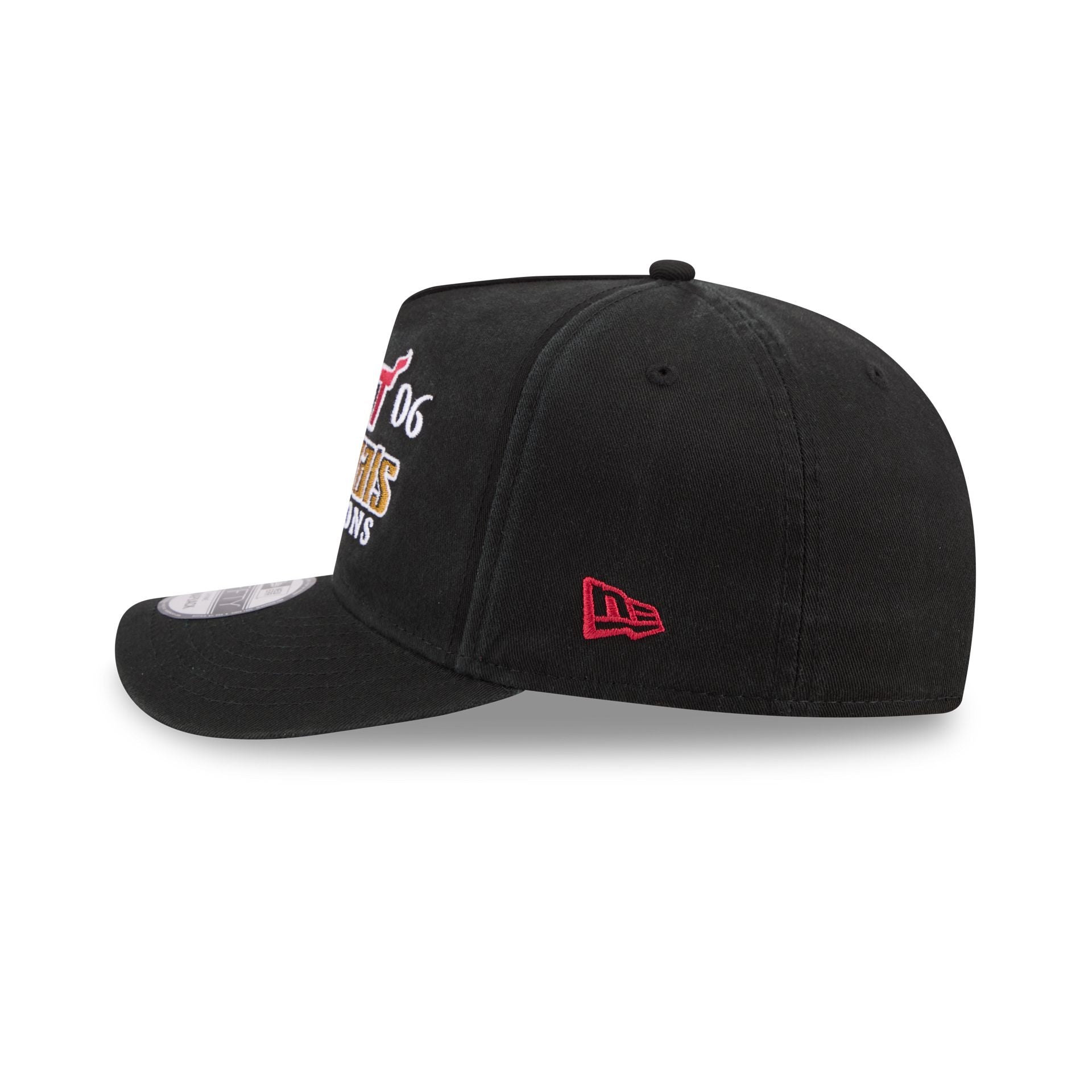 Miami Heat Historic Win 9FIFTY A-Frame Snapback Hat