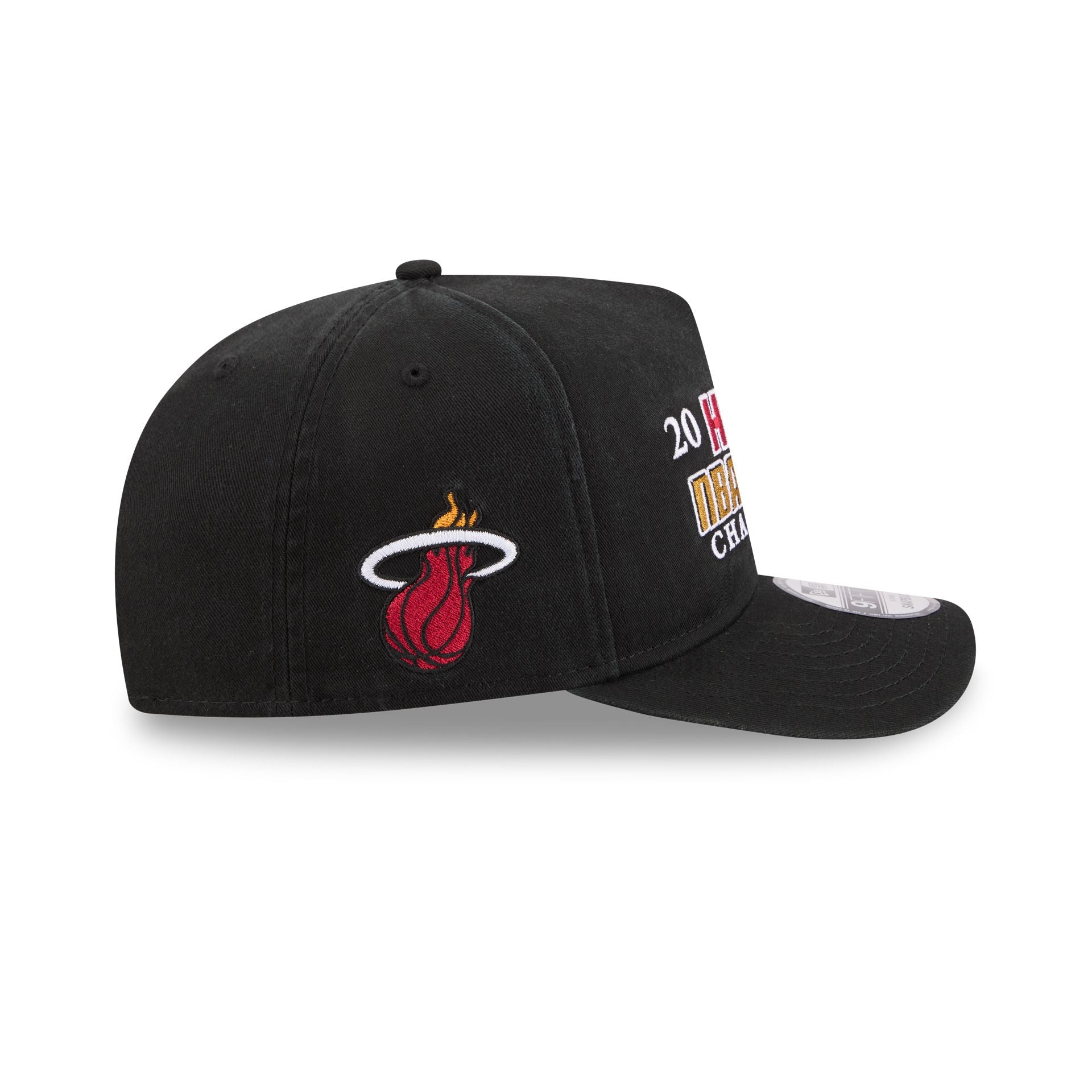 Miami Heat Historic Win 9FIFTY A-Frame Snapback Hat