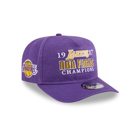 Los Angeles Lakers Historic Win 9FIFTY A-Frame Snapback Hat - New Era Cap