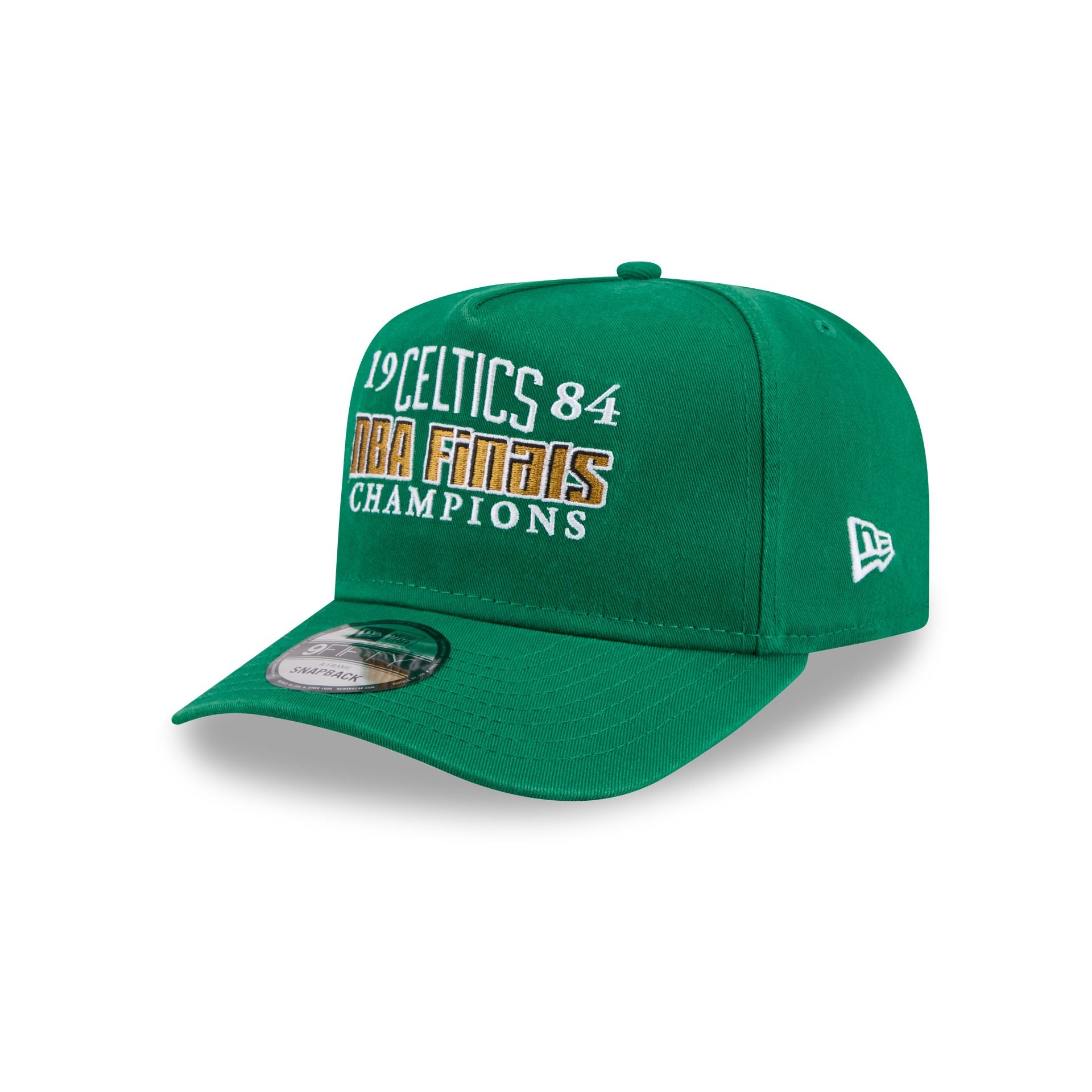 Boston Celtics Historic Win 9FIFTY A-Frame Snapback Hat