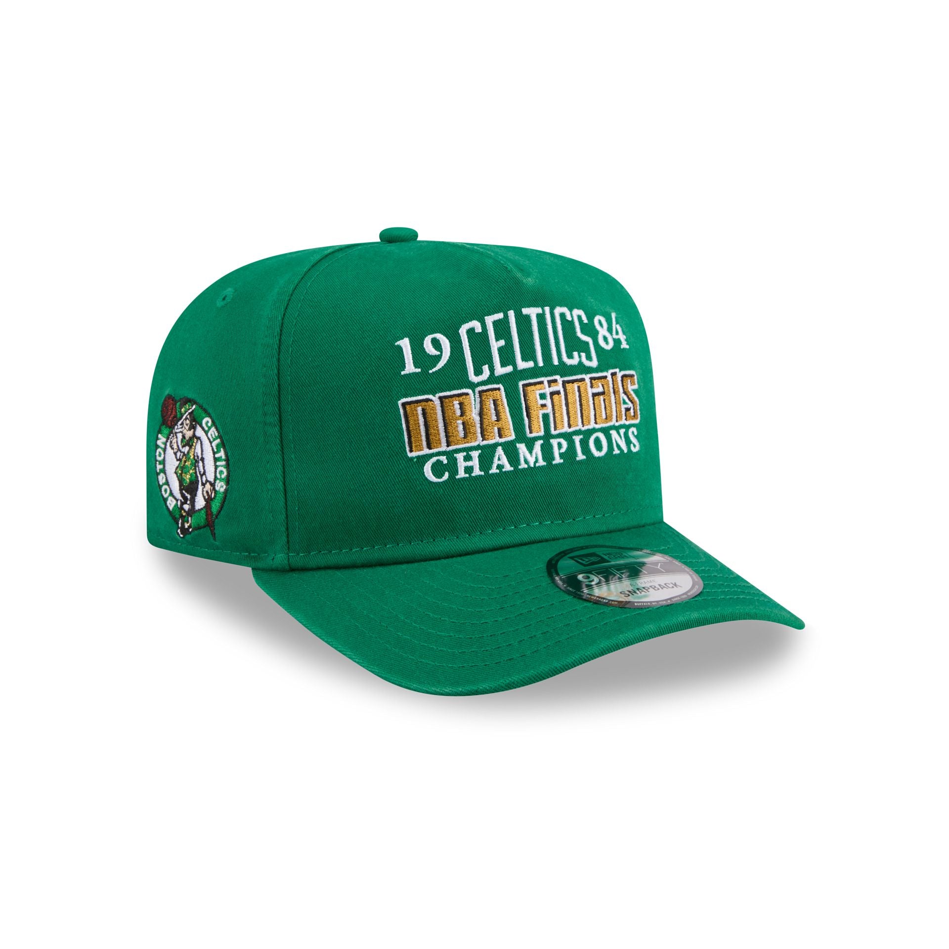 Boston Celtics Historic Win 9FIFTY A-Frame Snapback Hat