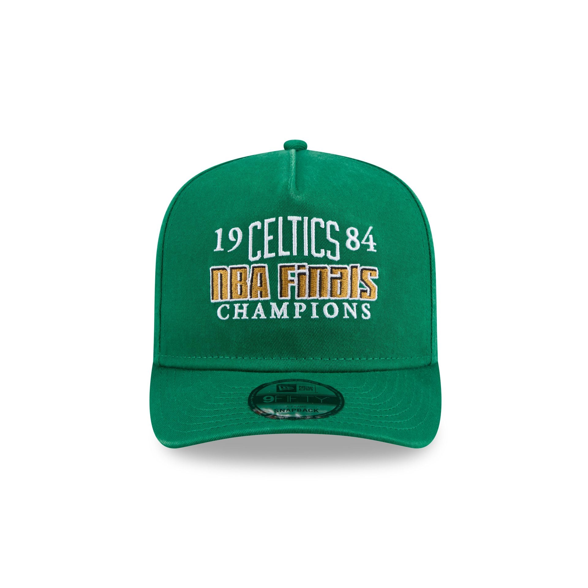 Boston Celtics Historic Win 9FIFTY A-Frame Snapback Hat
