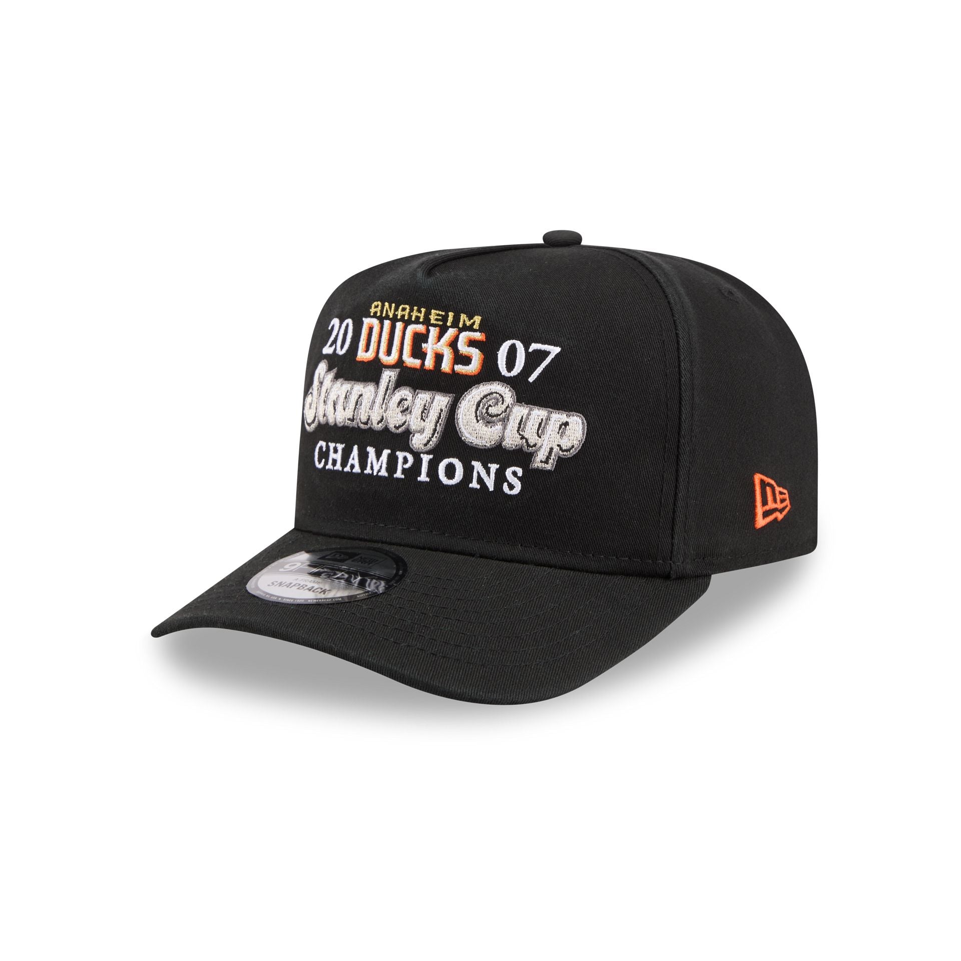 Anaheim Ducks Historic Win 9FIFTY A-Frame Snapback Hat