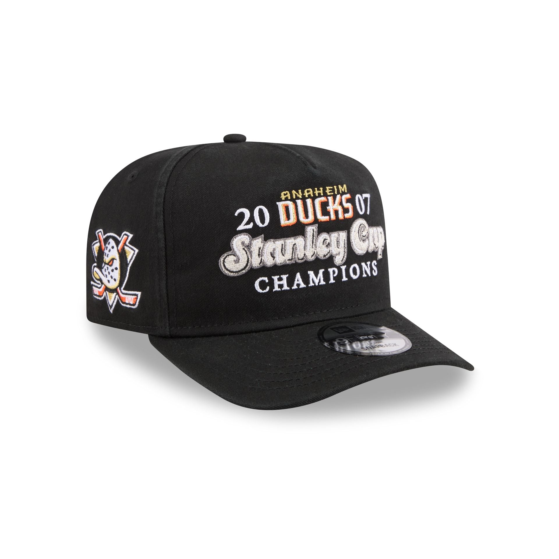 Anaheim Ducks Historic Win 9FIFTY A-Frame Snapback Hat