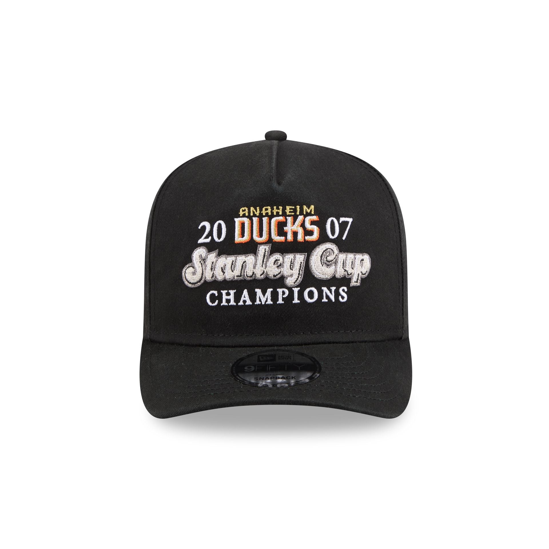 Anaheim Ducks Historic Win 9FIFTY A-Frame Snapback Hat